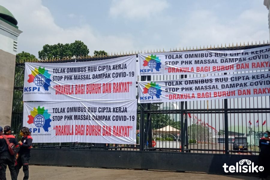 Demo Tolak Ruu Omnibus Law Ketua Kspi Penghisap Darah Rakyat Telisik Id