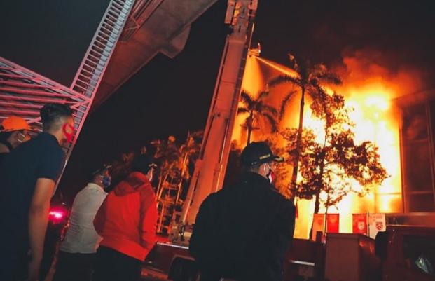 DPR Minta Polisi Selidiki Penyebab Kebakaran Kantor Kejagung