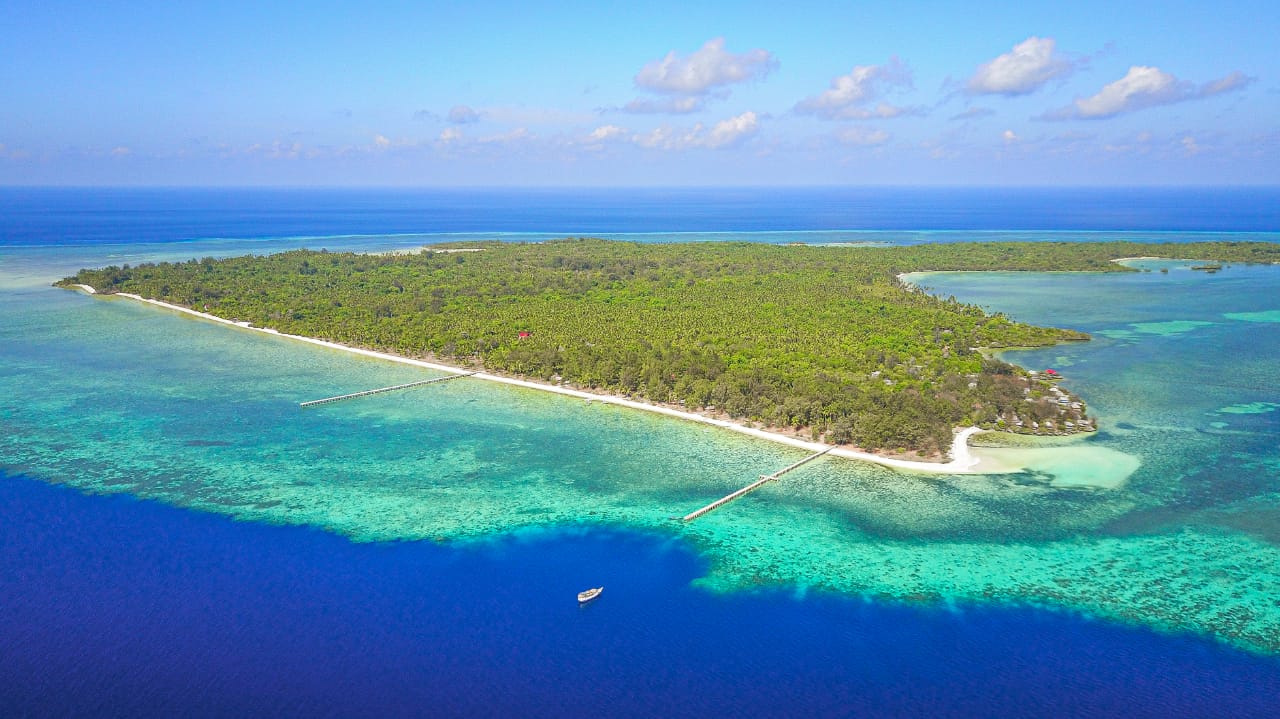 Pulau Hoga Sepotong Keindahan  Alam  di Wakatobi telisik id