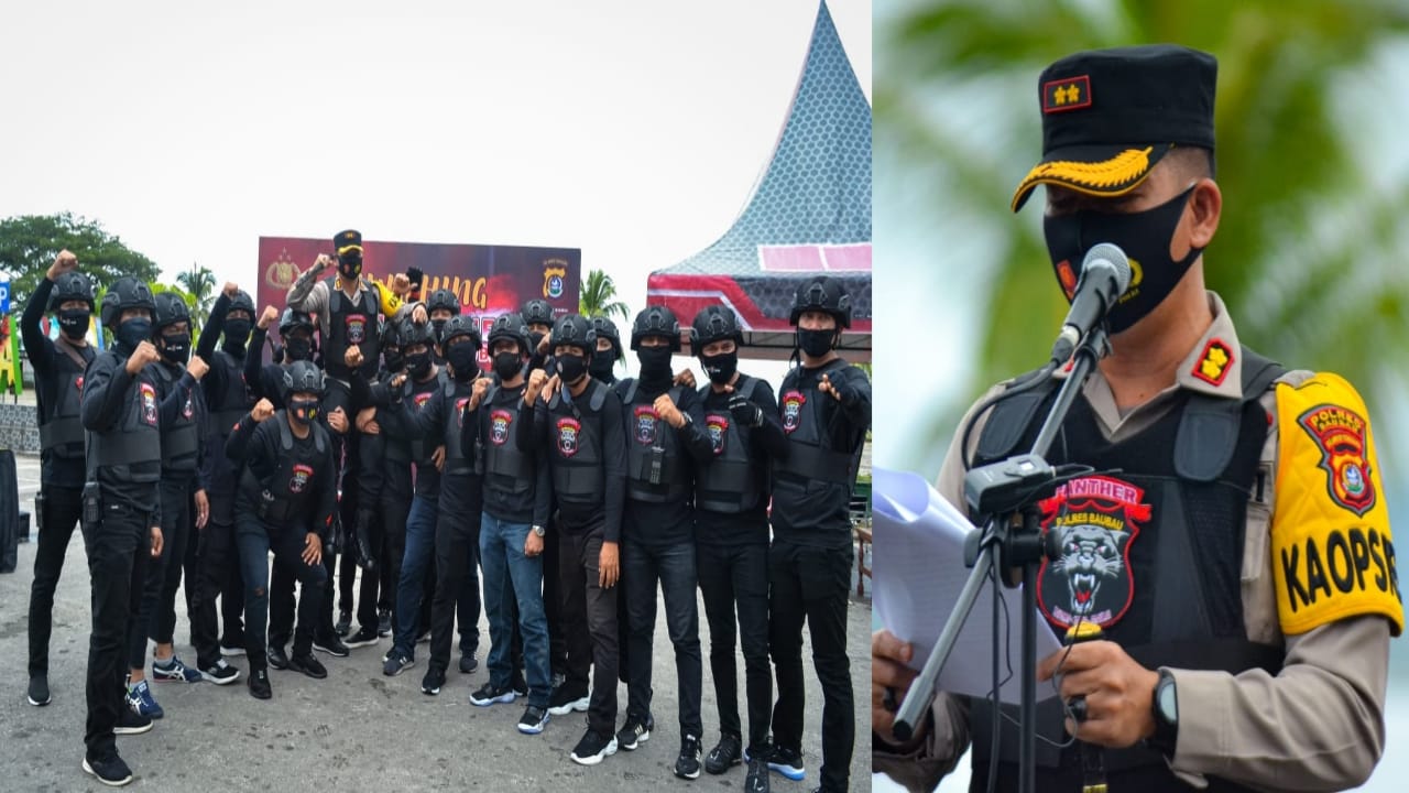 Tekan Kriminalitas Jalanan, Tim Panther Polres Baubau Dibentuk