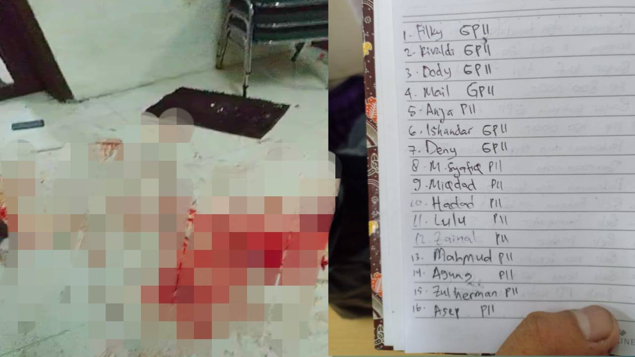Darah Berceceran, Markas Pelajar Islam Diserang Aparat Kepolisian, 16 Orang Ditangkap