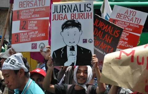 AJI: Omnibus Law Rugikan Pekerja dan Mengancam Demokratisasi Penyiaran