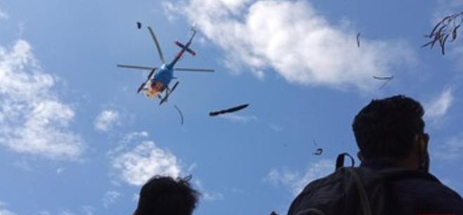 Bubarkan Massa Pakai Helikopter, Oknum Polisi Jalani Sidang Pertama