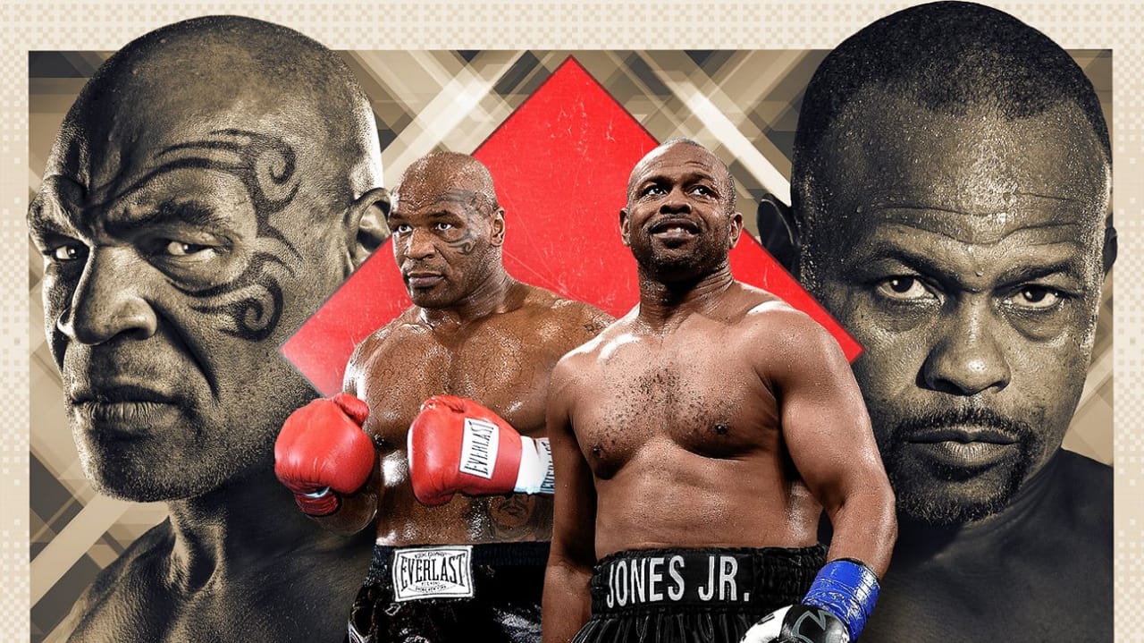 Duel Klasik Mike Tyson vs Roy Jones Jr Berakhir Imbang