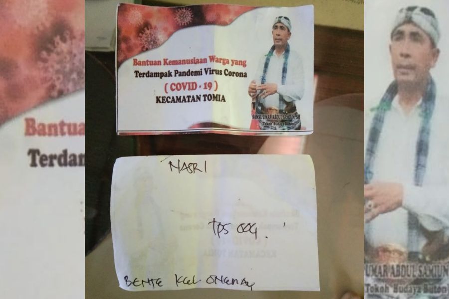 HALO Temukan Bukti Bantuan Umar Samiun Ada Kepentingan Politik