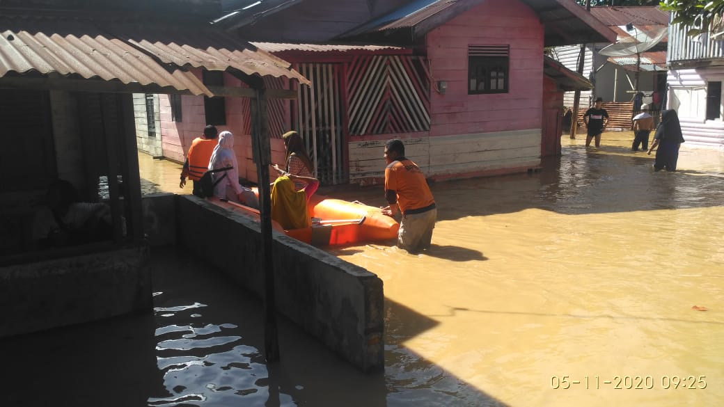 Ratusan Rumah di Aceh Terendam Akibat Sungai Meluap