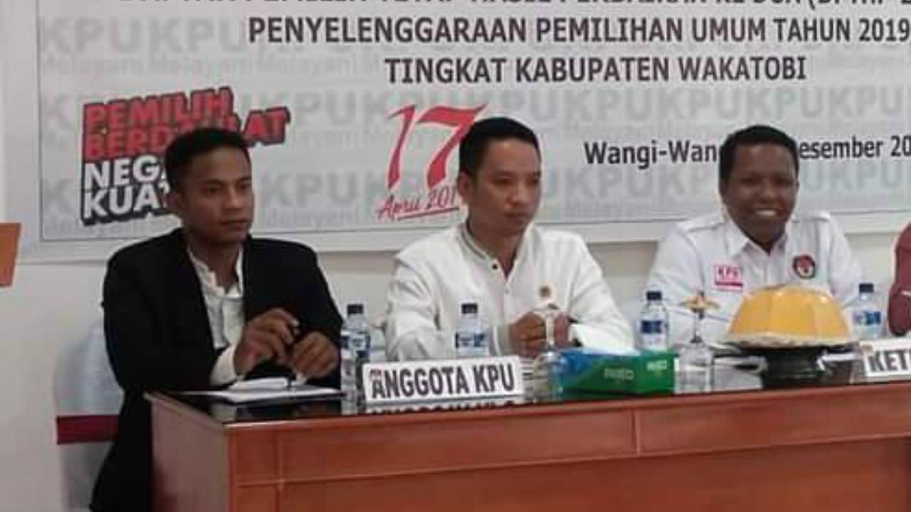 Tanggapi Kekecewaan Wartawan saat Debat Publik, KPU Wakatobi Minta Maaf