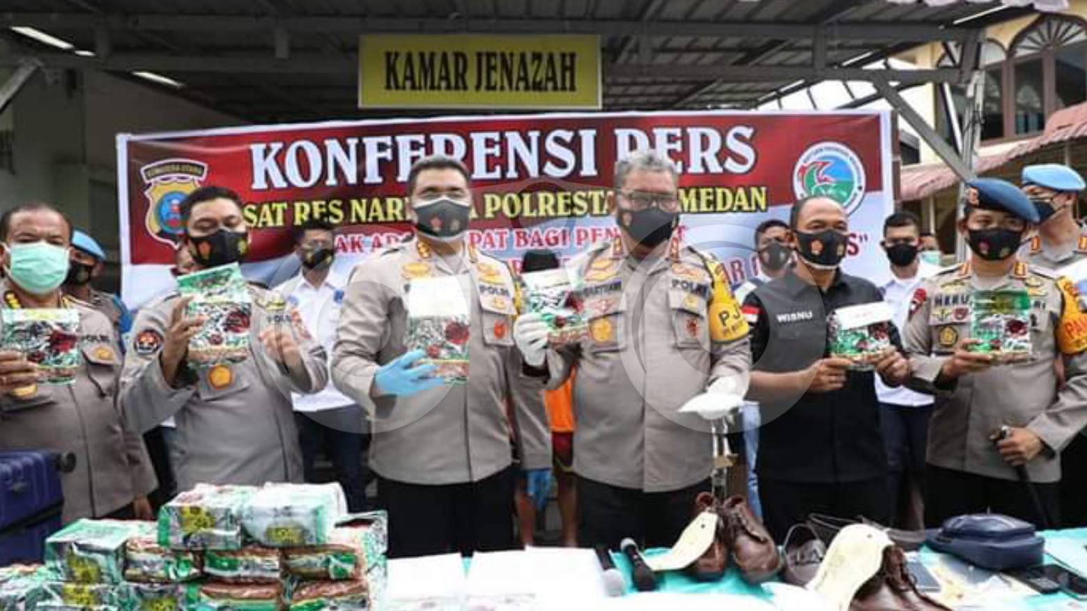 4 Pengedar Narkoba dari Aceh dan Pulau Jawa Ditangkap, 1 Pelaku Ditembak Mati