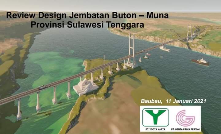 Jembatan Buton-Muna akan Menjadi yang Terpanjang di Asia Tenggara