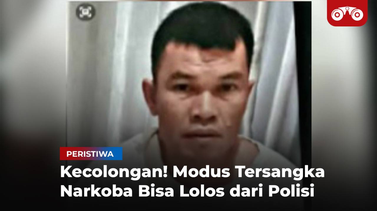 Video: Modus Tersangka Narkoba Bisa Lolos dari Polisi dan Kabur