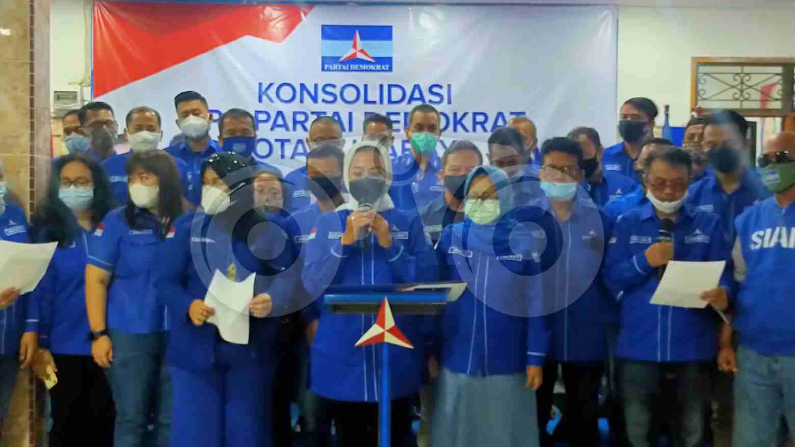 Ikrar Setia Tegak Lurus untuk AHY, Demokrat Surabaya Tolak KLB