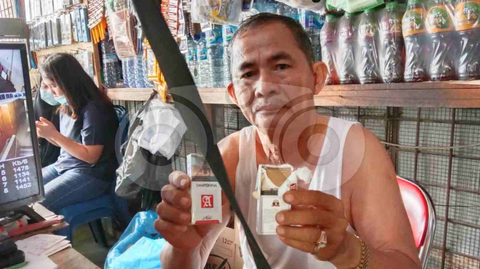 Viral Kotak Rokok Sampoerna Tanpa Isi, Pedagang Ini Rugi Puluhan Juta