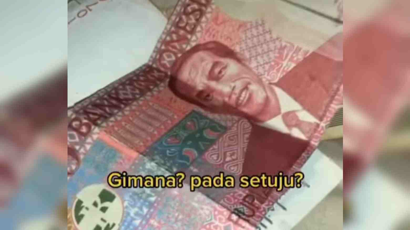 Viral Video Redenominasi Uang Rp 100 Bergambar Jokowi, Begini Penampakannya