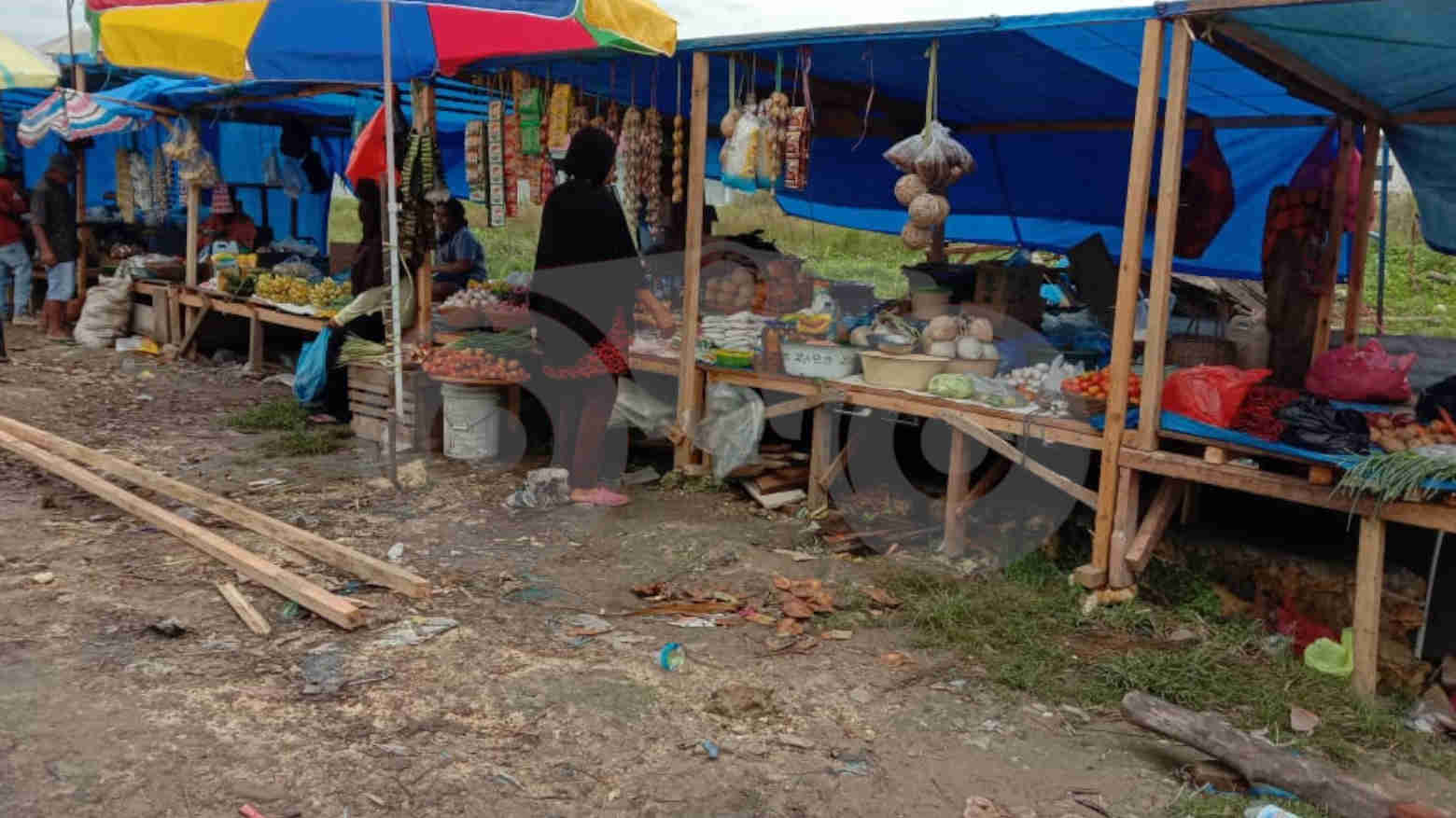 16 Kios di Pasar Laino Tetap akan Dibongkar