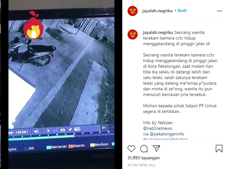 Viral: Seorang Wanita Terekam CCTV Diraba Tubuhnya dan Disuruh Oral Sex di Pinggir Jalan