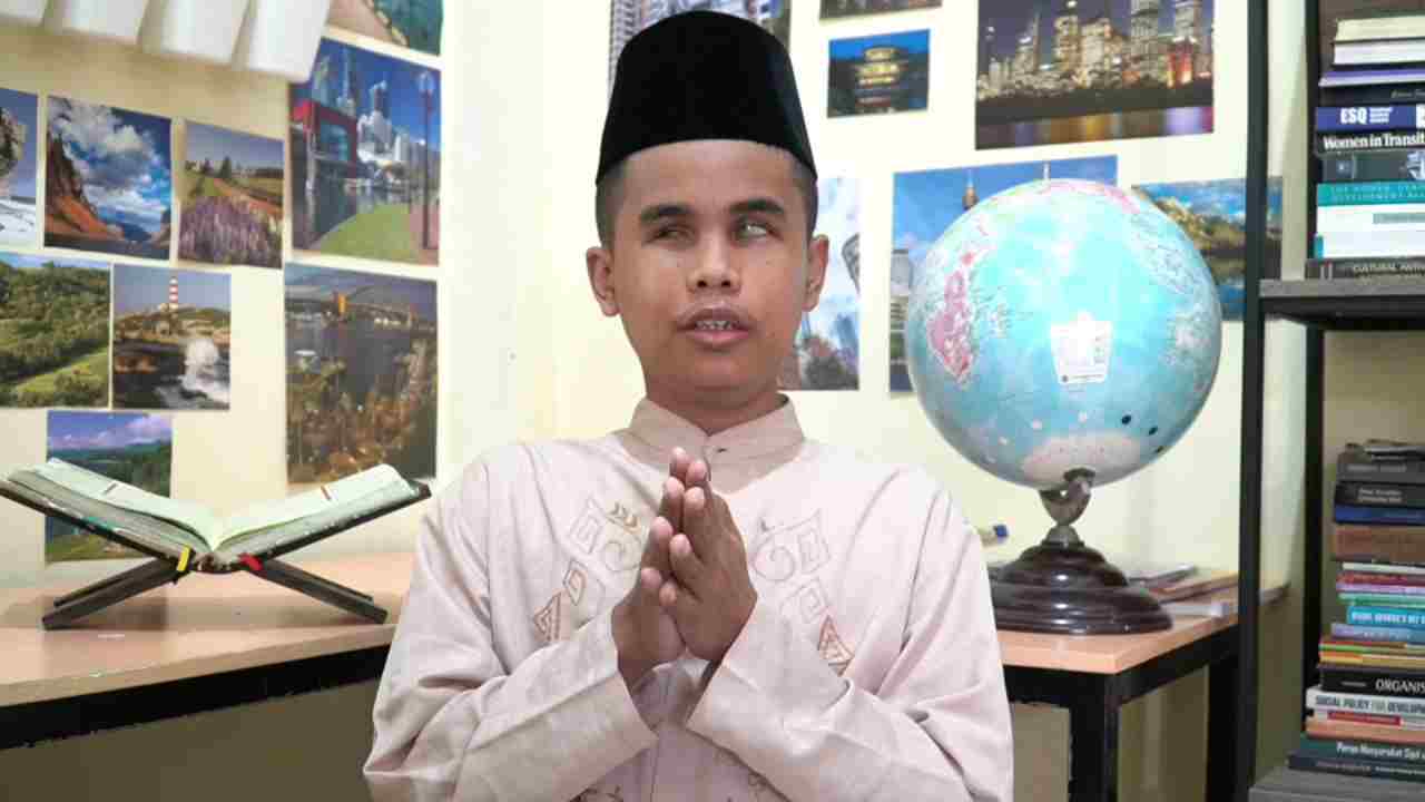 Dion, Remaja Difabel Wakil Baubau di Kompetisi Dai Spesial Indonesia