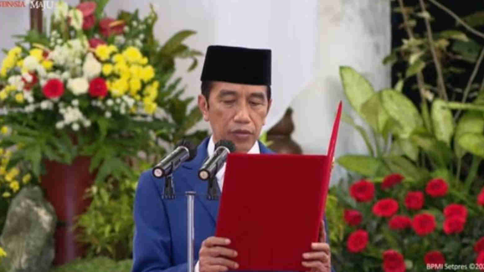 Resmi, Jokowi Lantik Bahlil Lahadalia Jadi Menteri Investasi dan Nadiem Mendikbud Ristek