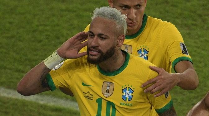 Brasil Gulung Peru 4-0 di Copa America 2021, Neymar Jadi Otaknya
