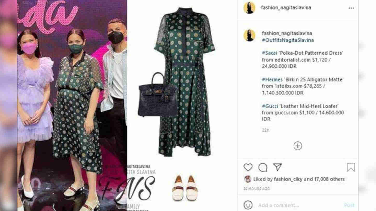 Wow! Outfit Nagita Slavina Jadi Sorotan, Netizen: Gayanya Simpel Tapi Harganya....