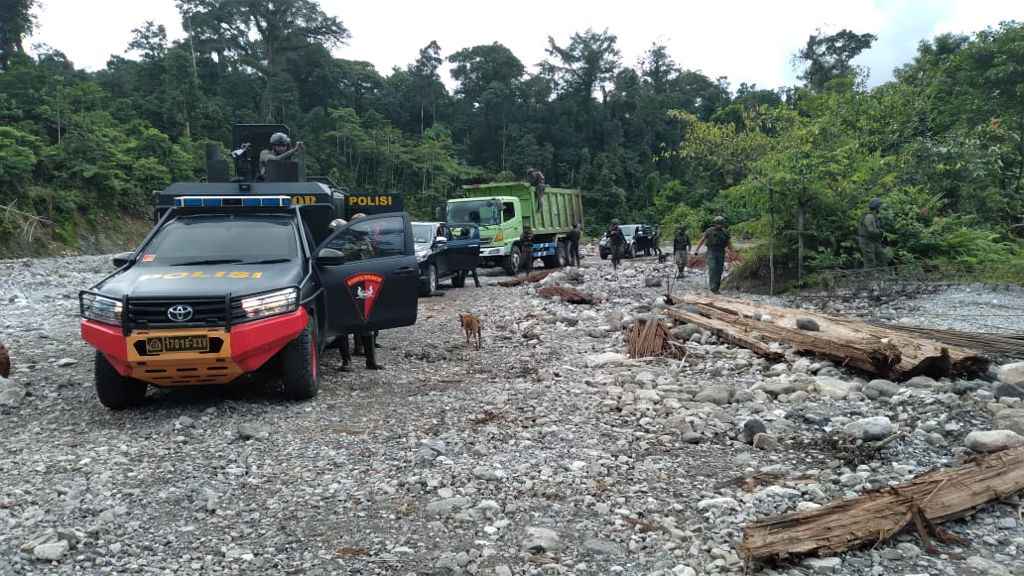 KKB Papua Serang Satgas Nemangkawi Pakai Senpi Milik TNI-AD