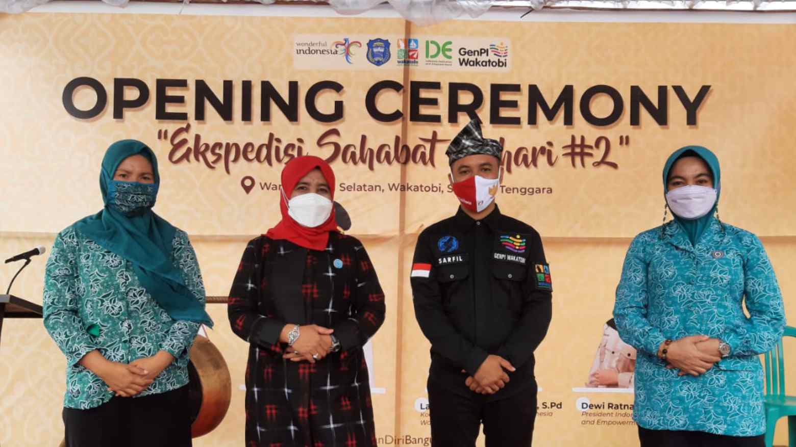 Wakatobi Jadi Pilihan Ekspedisi Bahari 78 Mahasiswa dari 20 Perguruan Tinggi di Indonesia