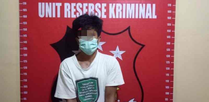 Sering Curi Buah Sawit di Kebun, Pemuda Ini Ketahuan Kantongi Sabu