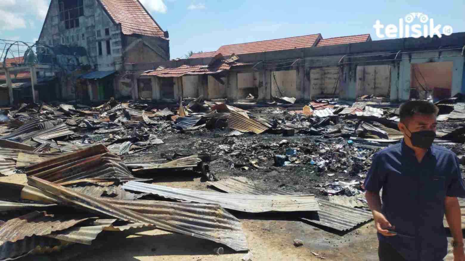 Pedagang Korban Kebakaran Pasar Wakuru Bakal Direlokasi ke Terminal