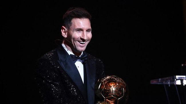 Messi Rebut Balon dOr 2021, Ronaldo Tak Berdaya