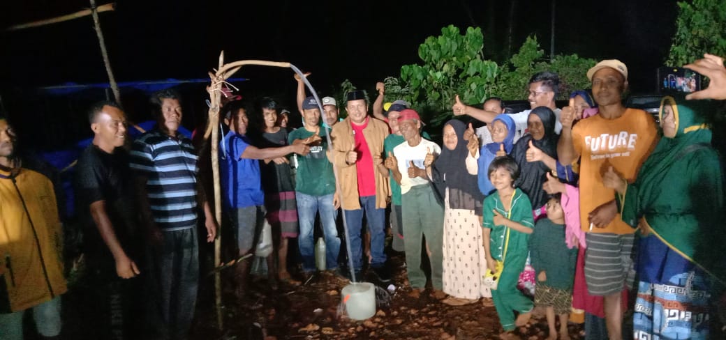 Sejak Muna Terbentuk, Warga Kampung Lama Baru Nikmati Air Bersih