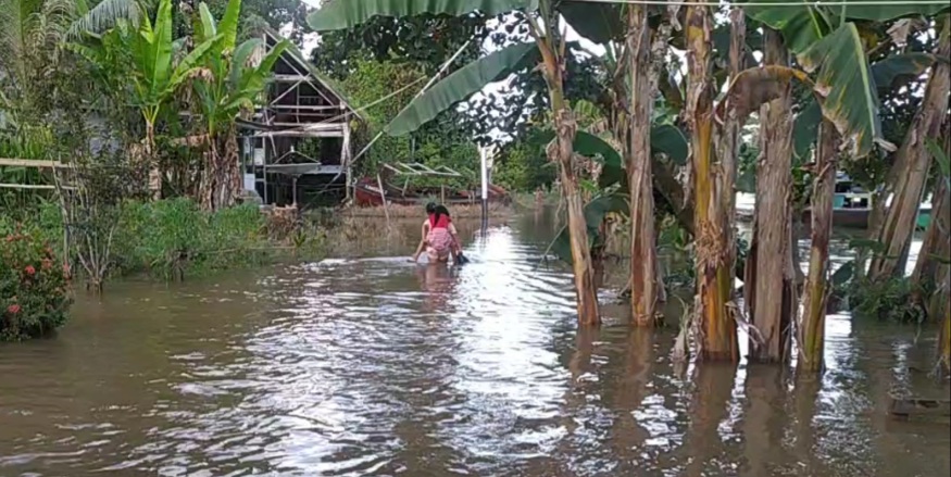 Sungai Pawan Meluap, 13 Desa Terendam Banjir di Ketapang Kalbar