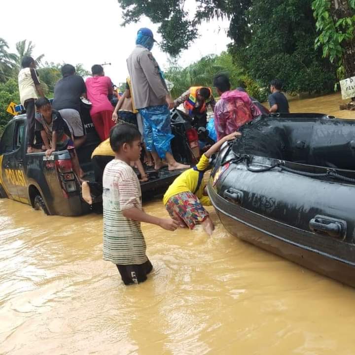 Madina Banjir, Ratusan Rumah Terendam