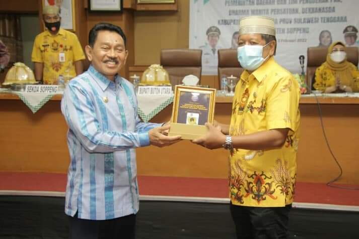 Studi Tiru di Kabupaten Soppeng, Pemda Butur Kagumi Kemajuan Kota Kalong