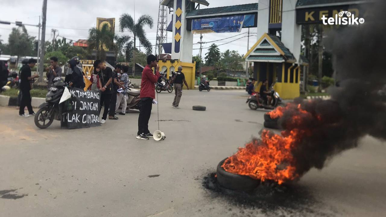 Aliansi Lembaga Unsultra Gelar Aksi, Tolak PT GKP Beroperasi di Konkep
