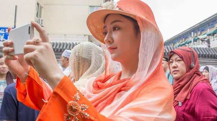 Begini Cantiknya Wanita Muslim di Cina, Bikin Hati Teduh