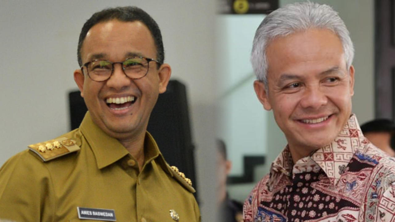 Ganjar dan Anies Tempati Posisi Puncak Survei Capres 2024, Puan Maharani Tenggelam