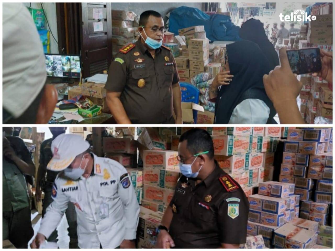 Kejari Muna Melakukan Sidak Barang Impor 'Berbaju' Indonesia