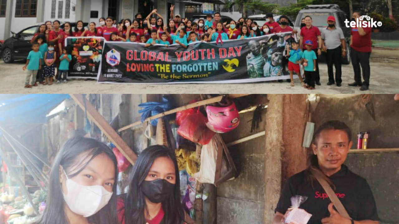 Pemuda Gereja Advent Kendari Tukar Sebatang Rokok dengan Apel