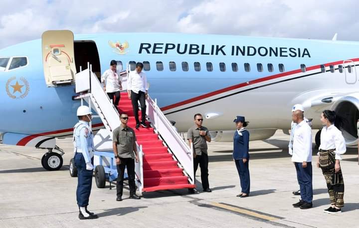 Jokowi tiba di lengkap kupang, agenda berikut kunjungan presiden Presiden RI