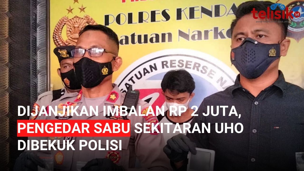 Video: Dijanjikan Imbalan Rp 2 Juta, Pengedar Sabu Sekitaran UHO Dibekuk Polisi