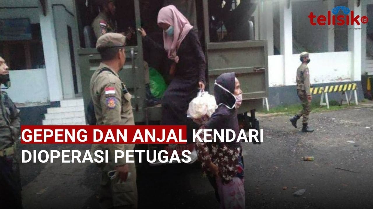 Video: Gepeng dan Anjal Kendari Dioperasi Petugas