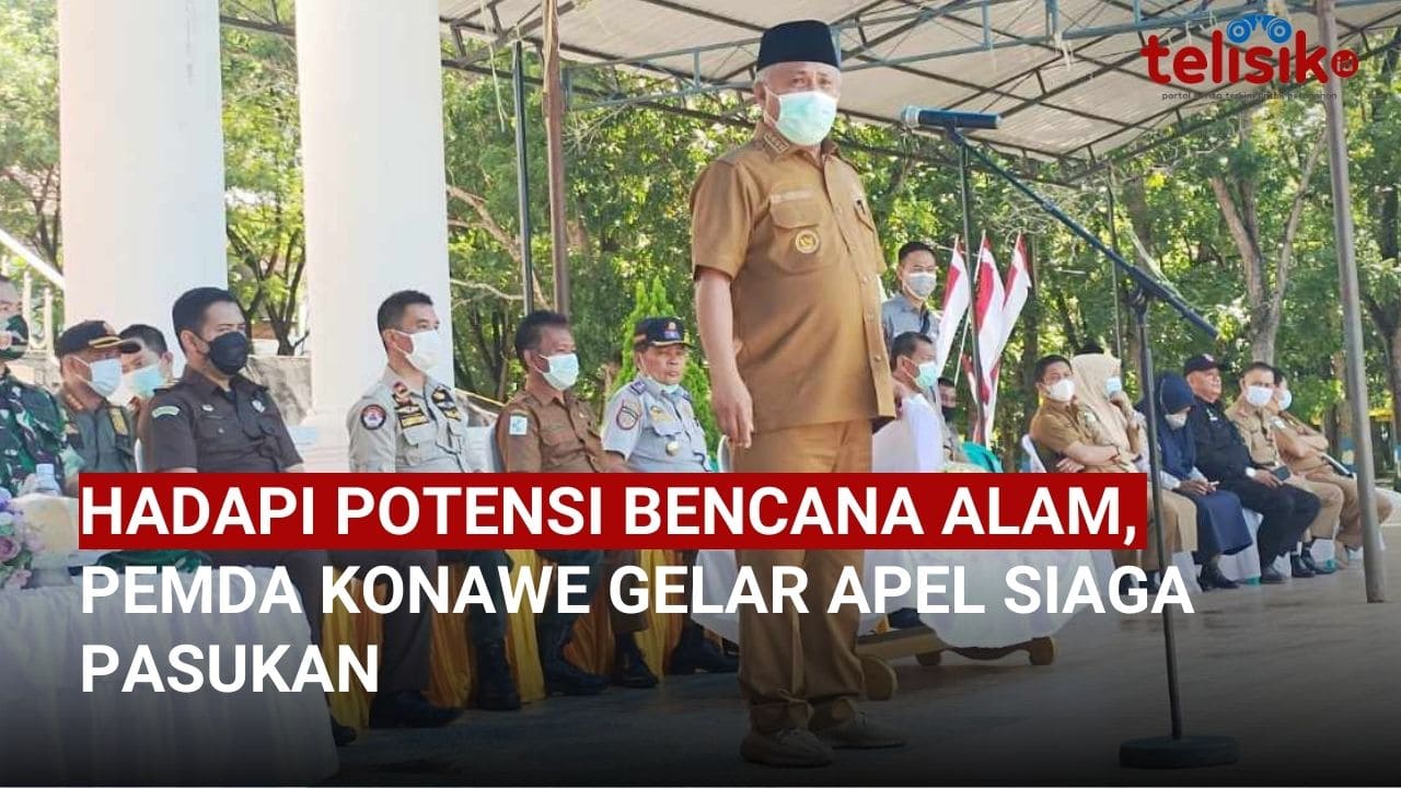Video: Hadapi Potensi Bencana Alam, Pemda Konawe Gelar Apel Siaga Pasukan