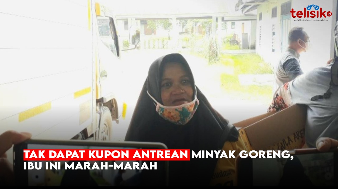 Video: Tak Dapat Kupon Antrean Minyak Goreng, Ibu Ini Marah-Marah