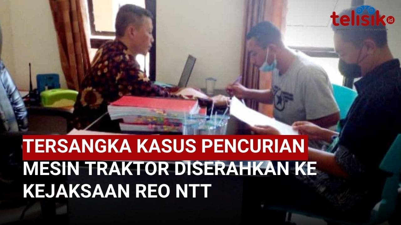 Video: Tersangka Kasus Pencurian Mesin Traktor Diserahkan ke Kejaksaan Reo NTT