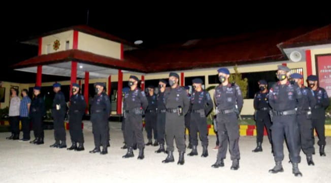 105 Personil Sat Brimob Polda NTT Ikut Amankan Demo di Jakarta