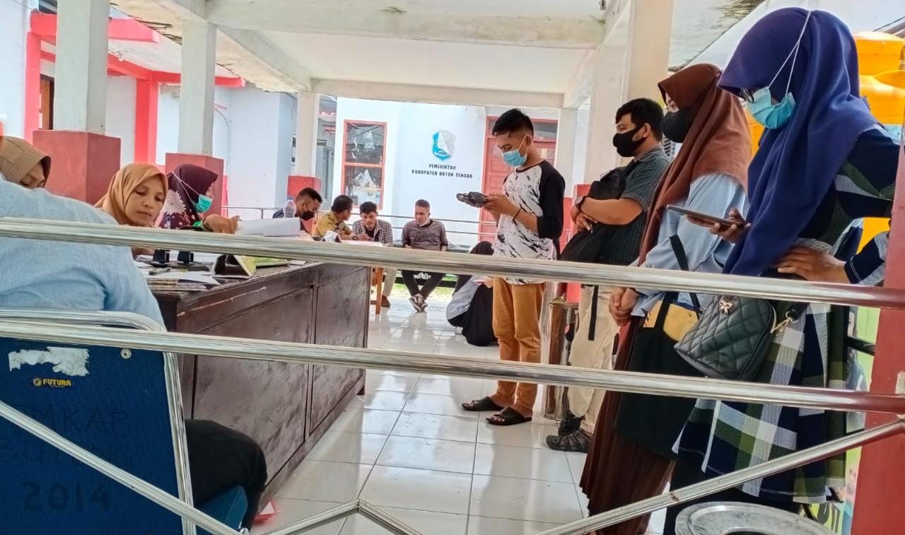 481 Pelamar Beasiswa Samatau Buteng Lulus Berkas