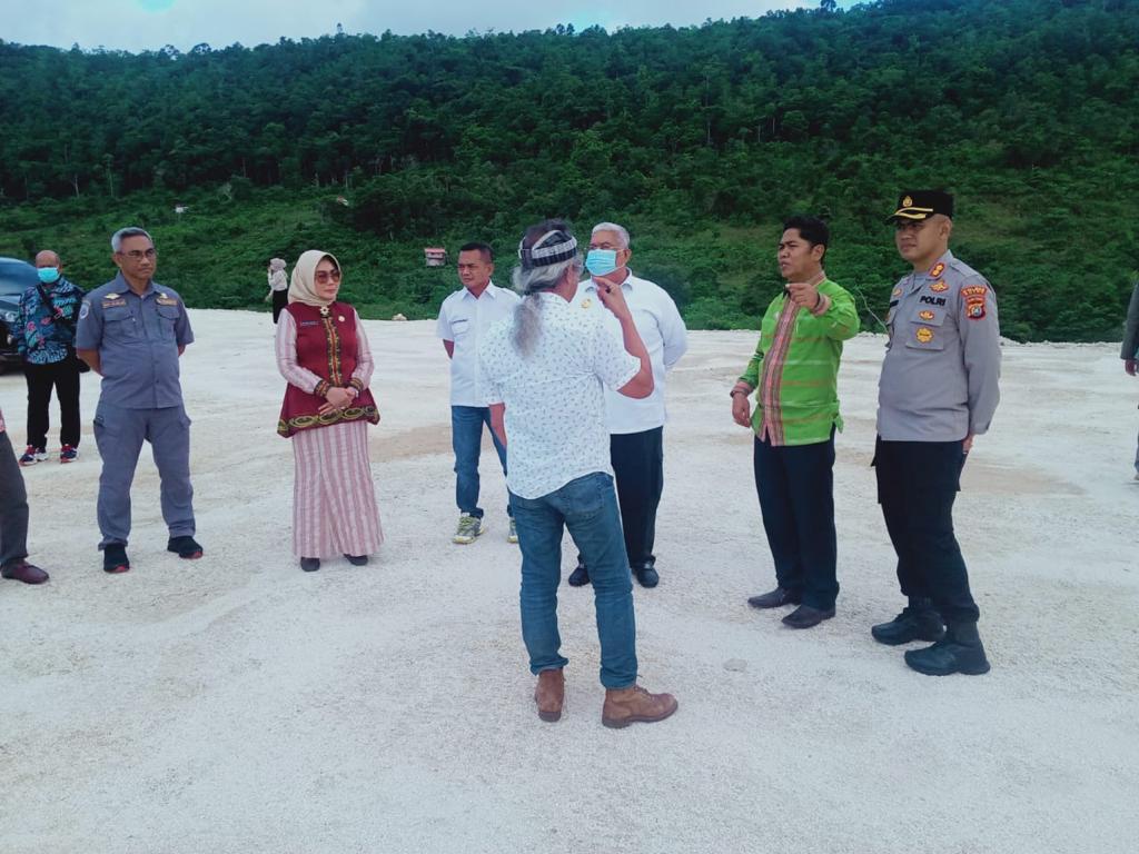 Gubernur Sultra Kembali Tinjau Sarana Prasarana Porprov 2022 di Buton