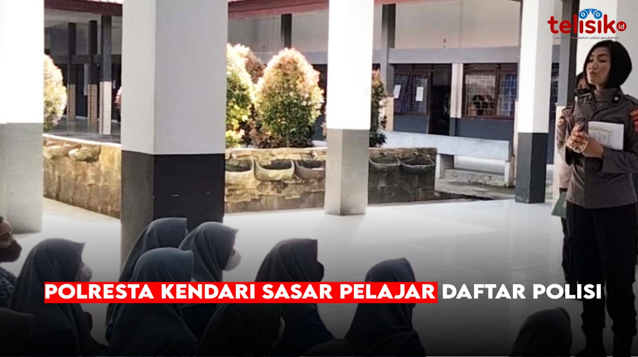 Video: Polresta Kendari Sasar Pelajar Daftar Polisi