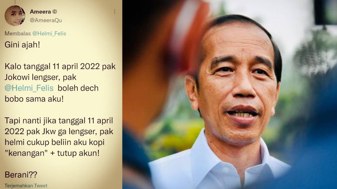 Wanita Cantik Berjilbab Ini Rela Ditiduri Pria Asalkan Presiden Jokowi Lengser 11 April