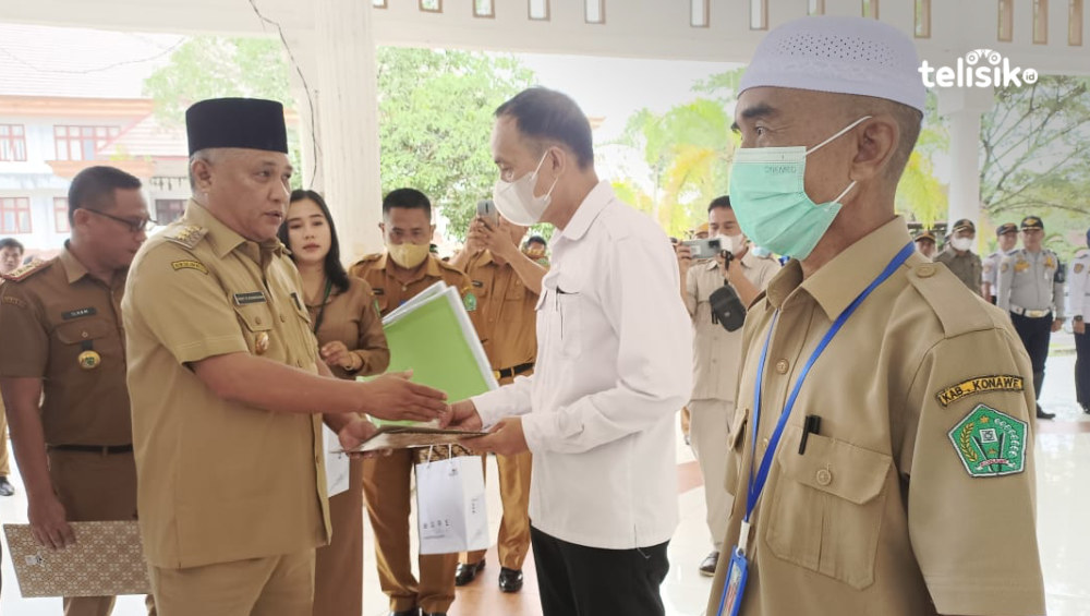 3 Pejabatnya Pensiun, Bupati Konawe: Terima Kasih