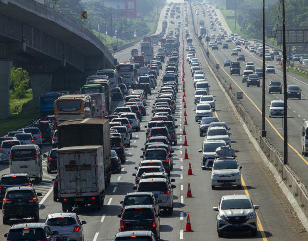 Arus Balik Pemudik, 120 Ribu Kendaraan Bergerak Menuju Jakarta